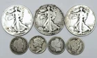 *MIXED DATE SILVER HALF DOLLAR AND DIME LOT OF $1.90 FACE VALUE* NR #G3916