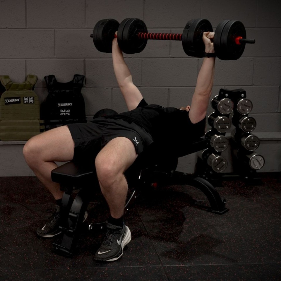 Product photo 5 of 8 — Exersci Adjustable Dumbbell Barbell Weights Set 20-40kg with Kettlebell Option