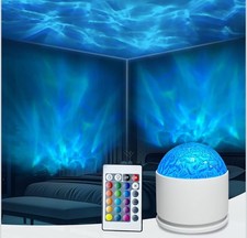 LED Night Light Starry Night Projector 3 in 1 Galaxy Projector With Remote NIB 