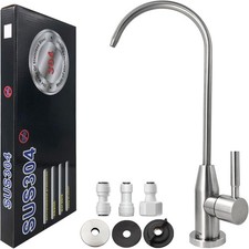 Drinking Water Faucet, Kitchen Sink Faucet 1/4" tube for Drinking Water Purifier