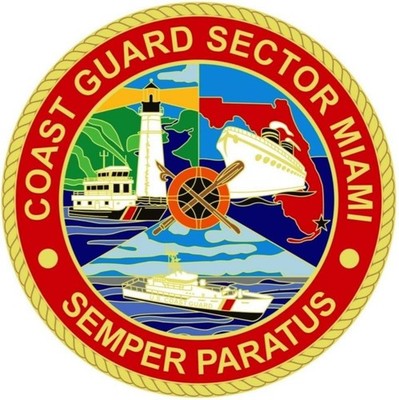 Coast Guard Sector Miami Custom Printed LIGHT BOX Retirement, Birthday Gift
