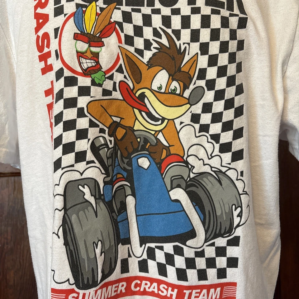 Camiseta Crash Team Racing Talla M Hombre Hollister Activision 2019 Crash Bandicoot Foto 2 de 4
