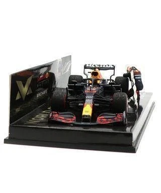 Minichamps 1/43 Red Bull Honda Abu Dhabi Max Verstappen Special Edition Model  - Image 4 of 4