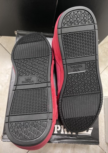 Supra Ellington Strap Red/black 08057-603-M- Size11 - Picture 4 of 5