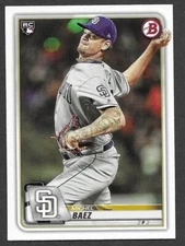 2020 Bowman #42 Michel Baez RC San Diego Padres