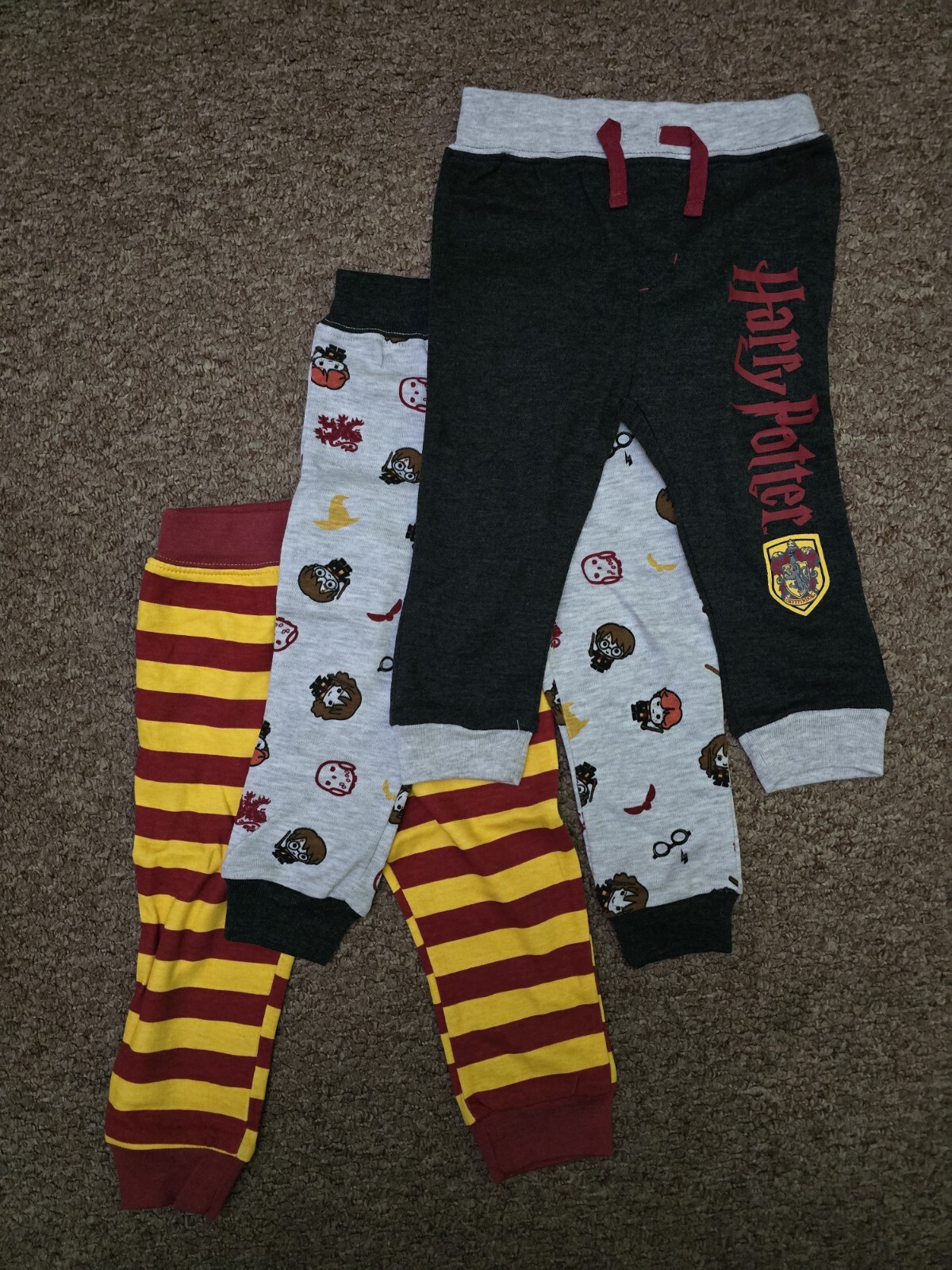 Pack 3 Pantalones Leggings Harry Potter 12 Meses PVP £33