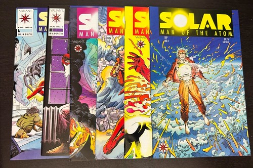 SOLAR MAN OF THE ATOM #1-60 (Valiant 1991) -- #1 2 3 4 5 6 to 60 -- FULL Set (B)