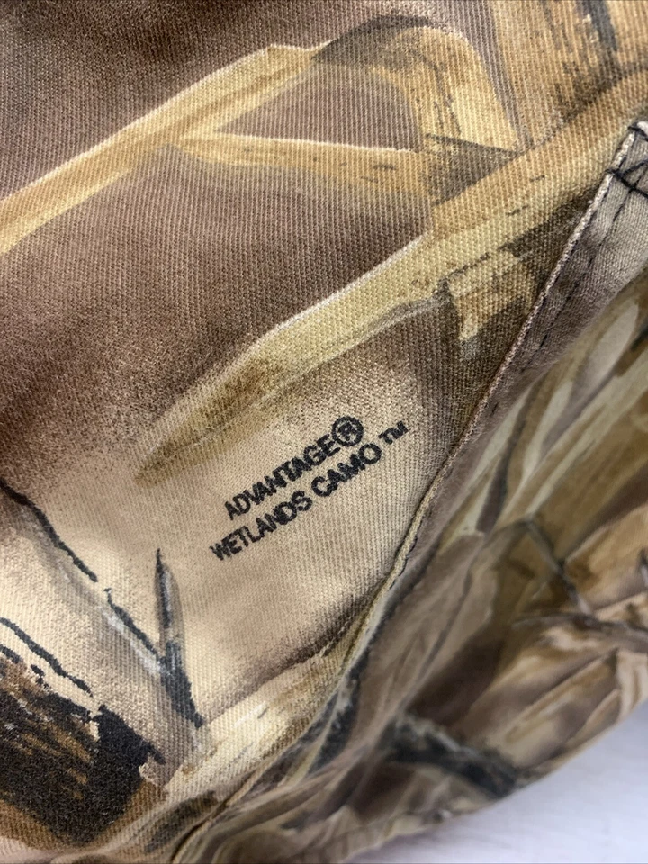 Patriot Industries Camo Hunting Jacket XXL Advantage Lightweight Made in USA - Image 2 of 4