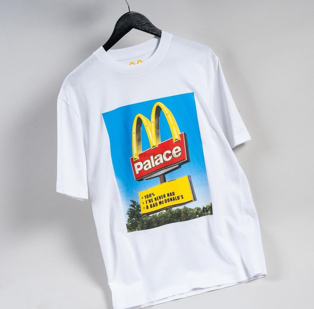 Palace X McDonalds White T Shirt Sz Medium | eBay