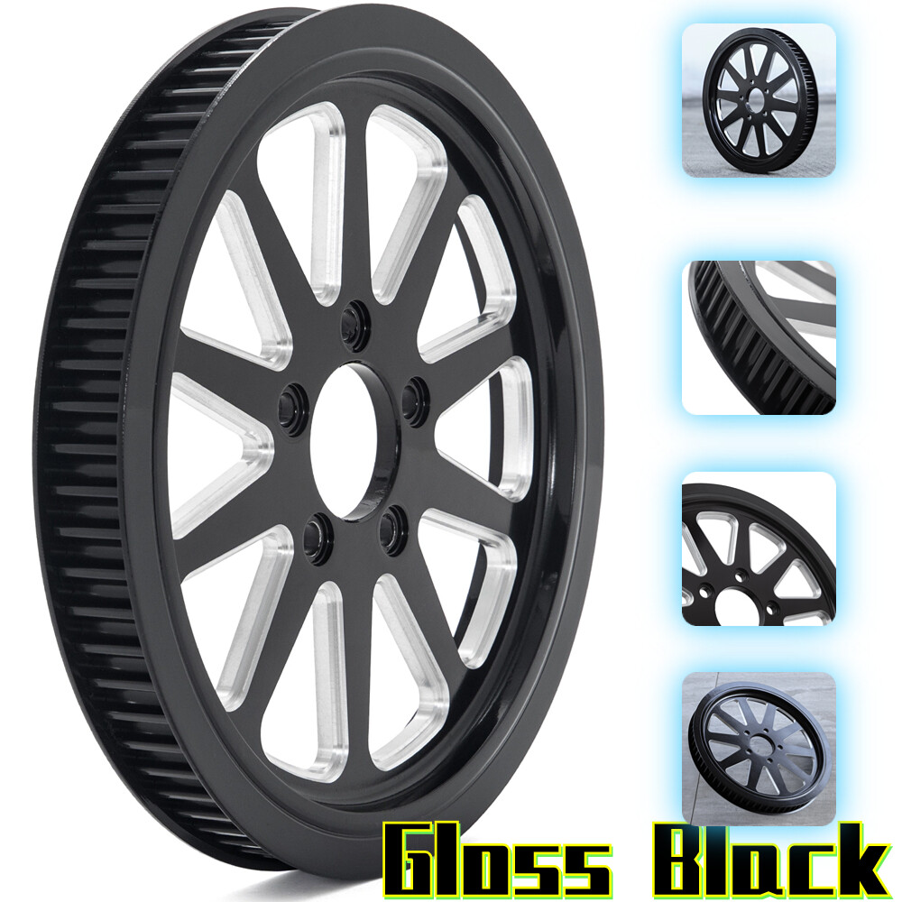 66 Tooth 20mm Spoke Rear Pulley for Harley Softail FLSTF FLSTFB