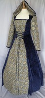 Medieval Gothic Dress Renaissance Hooded Wedding Gown Pagan Custom Made To Size Medieval Gothic Dress Renaissance Hooded Wedding Gown Pagan Custom Made To Size