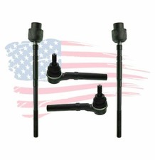 Kit de dirección de 4 piezas para Chevrolet Cavalier Pontiac Sunfire 95-05 extremos de varilla de amarre