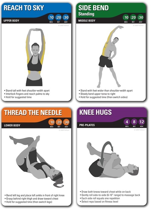 Stationary Bike Cycling Stretches After Riding Stretches Before