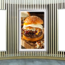 24"x18" LED Light Box Backlit Movie Poster Art Picture Frame Advertising Display