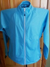 Womens Cabela's Fleece Jacket 4MOST Water Repellent Blue L / XL Embossed $100