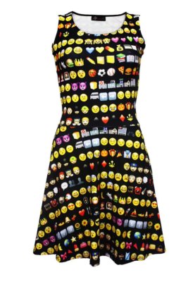 emoji bodycon mini dress High-Key Attitude Bodycon Mini Tube Dress