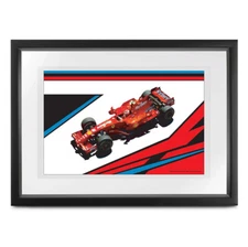 Kimi Räikkönen signed ‘7’ limited edition lithograph