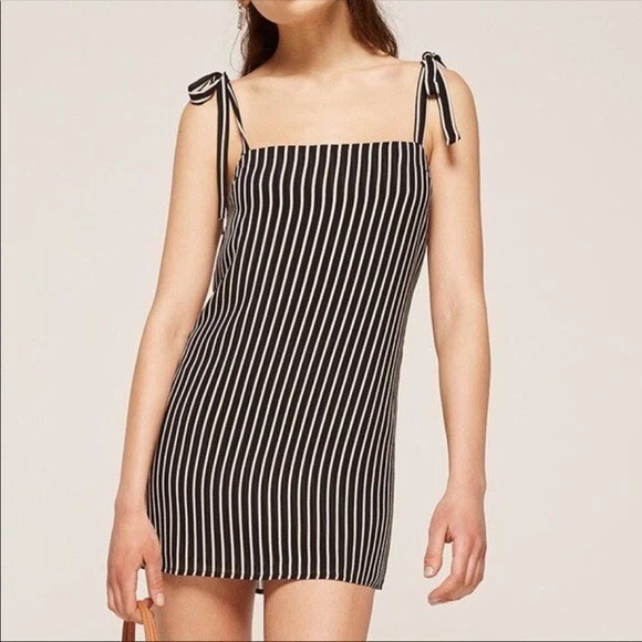 Reformation Dixie Dress with Tie Straps - Size S | eBay