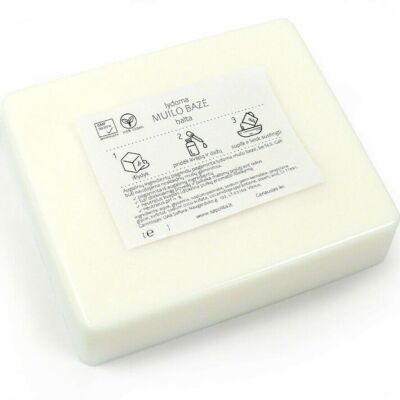 10 kg weiße Melt & Pour Seifenbasis | SLS-frei, mit neutralem pH-Wert