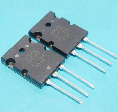 1pair 2SA1943 & 2SC5200 PNP Power Transistor NEW CK