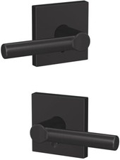 (Lot of 6) Schlage Broadway Lever with Collins Rose Passage Lock FC21 BRW 622COL