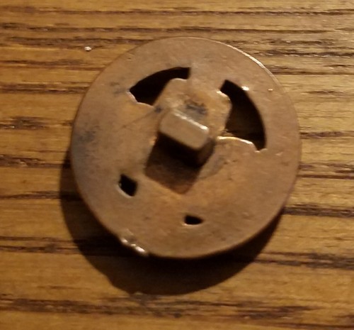 WW2 WW1 Patriotic UNCLE SAM CLOTHING BUTTON Plastic PATRIOTIC Home Front - Picture 2 of 2