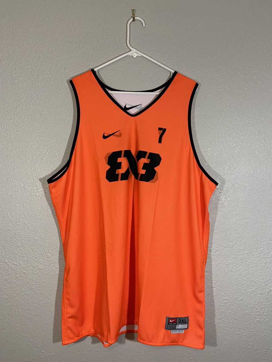 Nike, Shirts, Nike Fiba 3x3 Mens Reversible Basketball Jersey 3