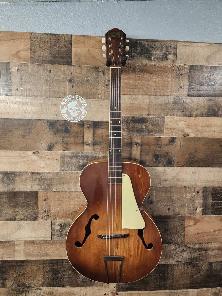 Kayピックギター　1950年代　ピックアップ搭載 Kayピックギター 1950年代 ピックアップ搭載 KAY music note USA