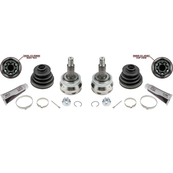 2X NTY Gelenksatz Antriebswelle Gelenk Vorne FüR Hyundai Tucson JM 2.0 Crdi AWD-image