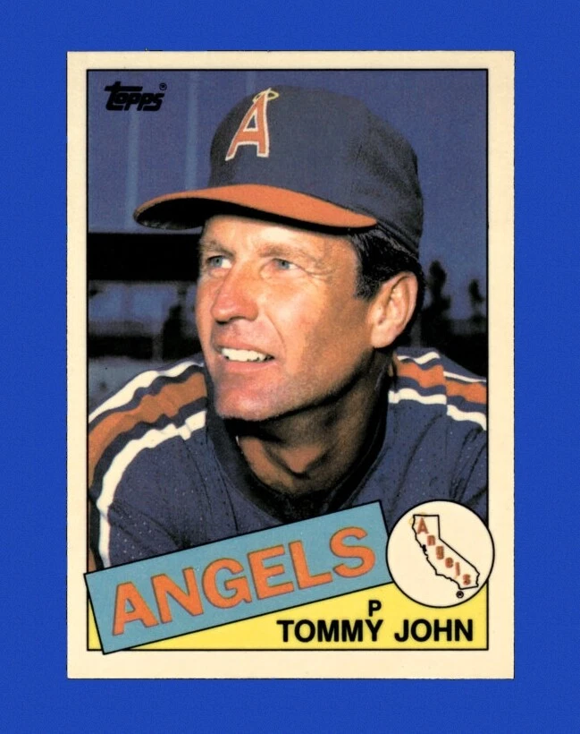Tommy John trading card