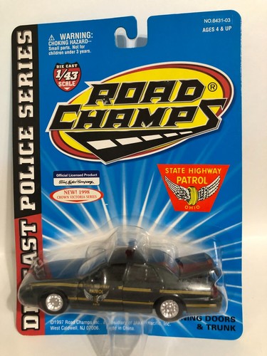 Road Champ Die Cast 1/43 Police Car-Choose In Selection-Never Opened-$5.99 each - Picture 26 of 41