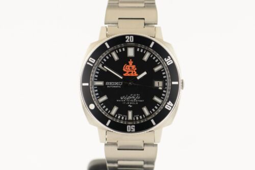 Seiko 7005-8140 Iranian Royal Army Poor Mans MAS 62 Serviced Good Condition
