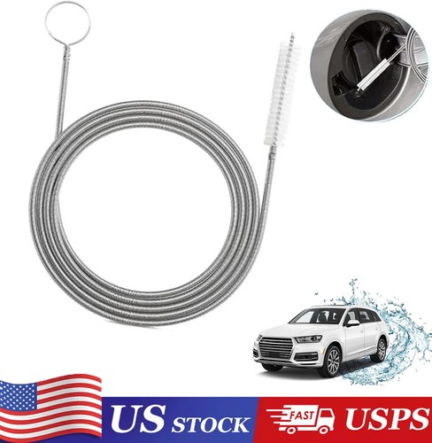150CM Flexible Car Drain Dredge Sunroof Cleaning Scrub Brush Tool Accessories