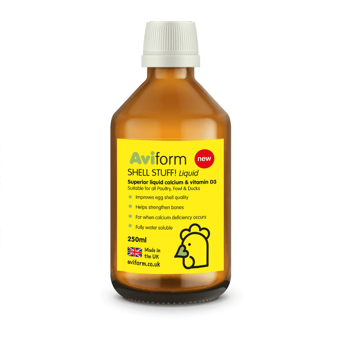 Aviform Shell Stuff! Liquid Calcium for Chickens, Ducks, Geese, Poultry