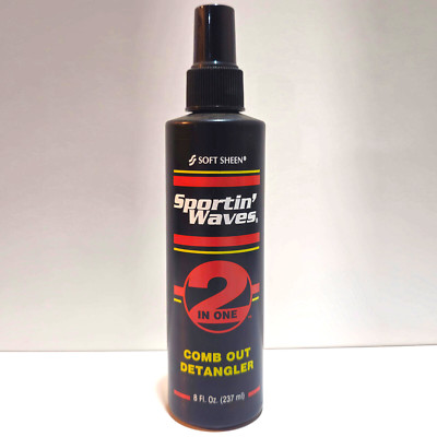 Soft Sheen - Sportin' Waves 2-in-1 Comb Out Detangler - 8 oz (VINTAGE)