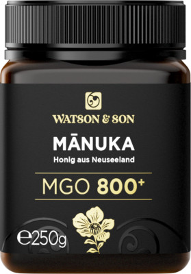 Manuka Honig MGO 800+ 250g | Watson & Son | original Neuseeland 800 820 850 1000