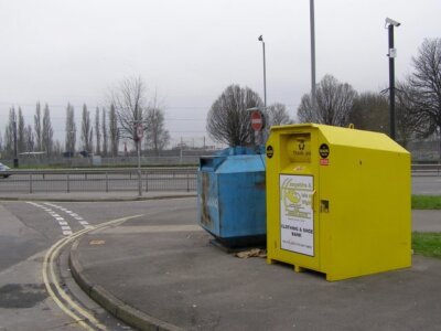Photo 6x4 Recycling facilities, Millbrook Millbrook/SU3813 Recycling fac c2007