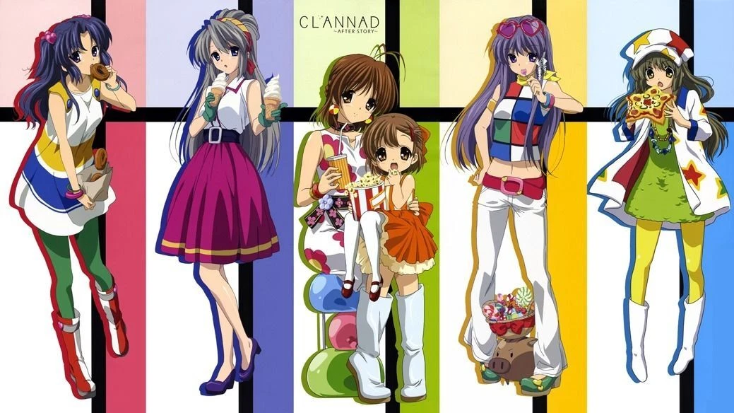 Anime Clannad After Story Poster Prints Wall Painting Bedroom