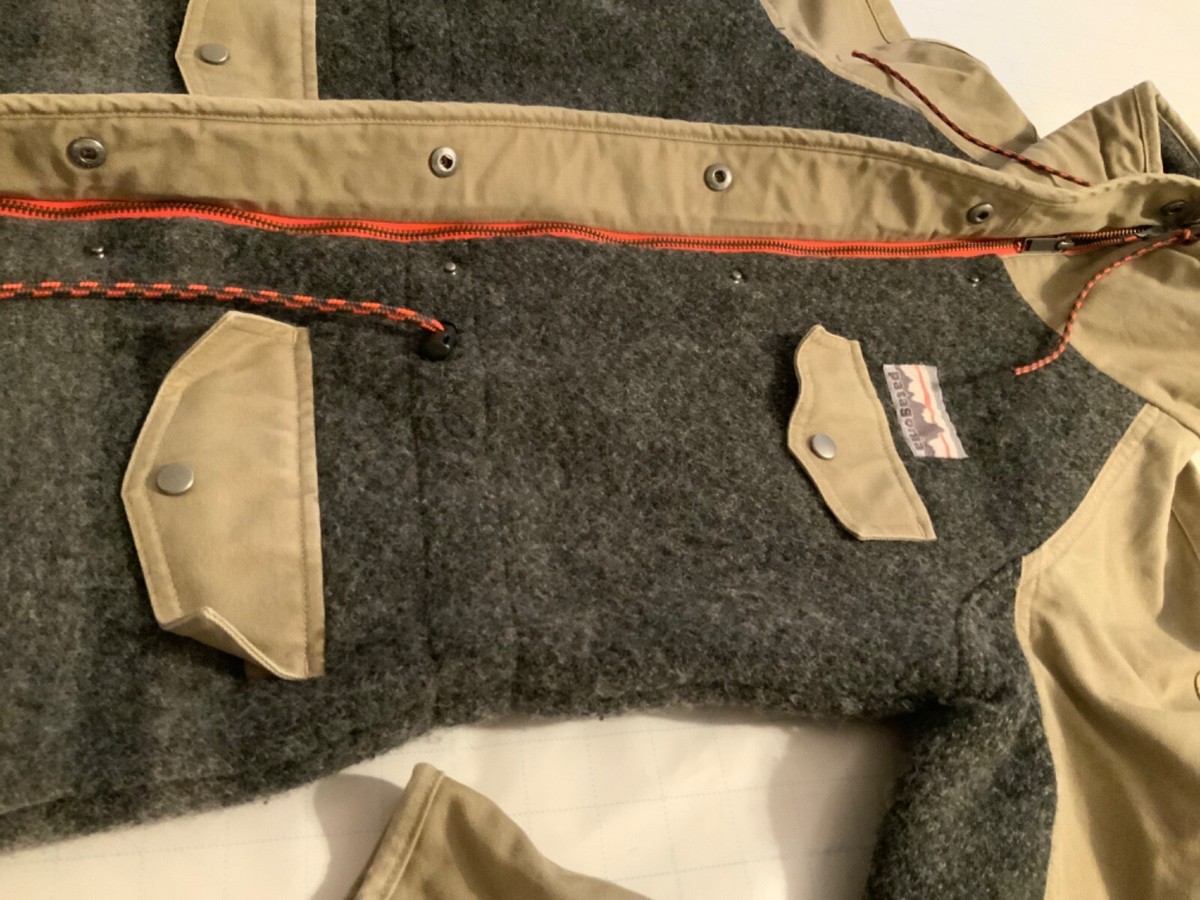 パタゴニア Reclaimed Wool Parkaウールパーカ レディースS Patagonia Reclaimed Wool Parka SMALL Forge Grey Limited