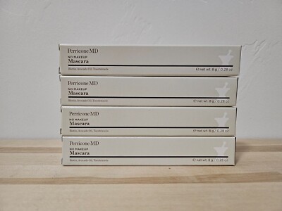4x Perricone MD - No Makeup Mascara (Soft Black) 8g / 0.28 oz (4-PACK)