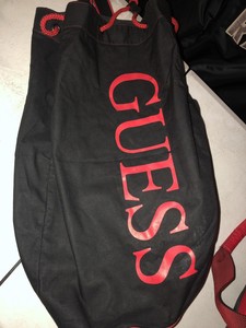 guess drawstring backpack