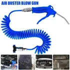 All Ride 10kg/cm² Heavy Duty Air Duster Gun with 5m Coiled Hose - Blue (03963)