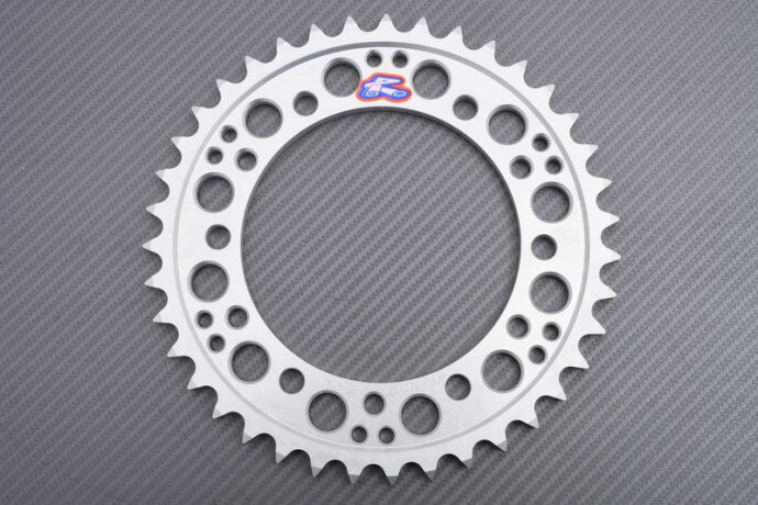 Couronne Renthal 206A-530-39P-SI en aluminium argent de haute précision