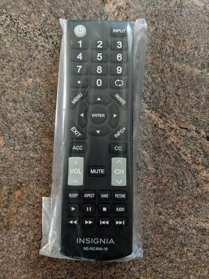 Telecomando Insignia NSRC4NA18 Per TV HD - Nuovo In Busta Originale