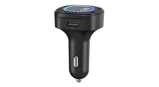 Bluetooth Transmitter Hands-Free Colorful Light USB Type C MP3 WAV - Image 3 of 4