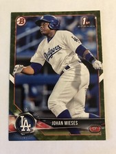 Johan Mieses 2018 Bowman Prospects Camo #BP19 LA Dodgers