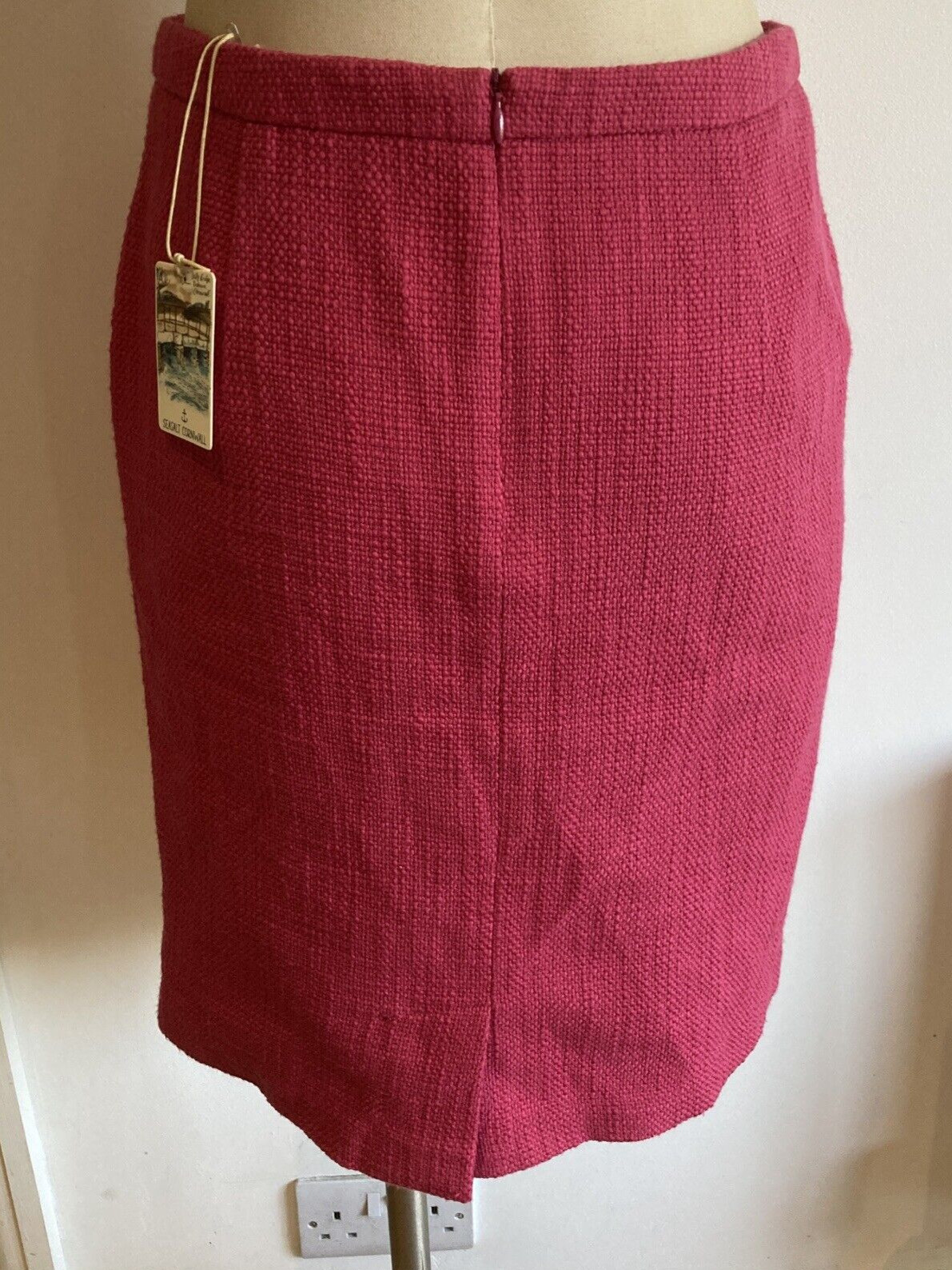 Seasalt "Bunker" 100% Rose Colour Cotton Skirt, Size 10 UK, Fully Lined, BNWT 5