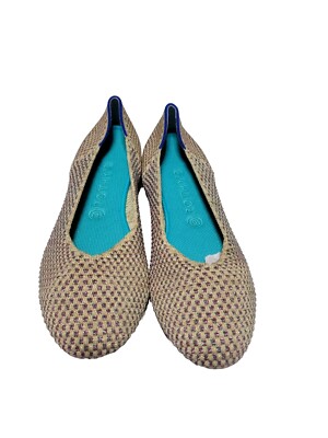 Rothy's The Square Jewel Box Textile Slip On Ballet Flat Shoes Women’s US  - Main Image