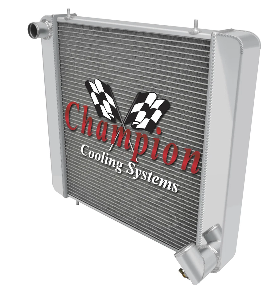 Radiador Kool Champion 3 filas para 1961 1962 1963 1964 Jaguar XKE #CC6461 Foto 3 de 4