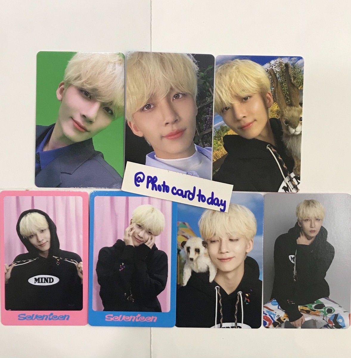 SEVENTEEN DICON PHOTOCARD SET OFFICIAL | eBay